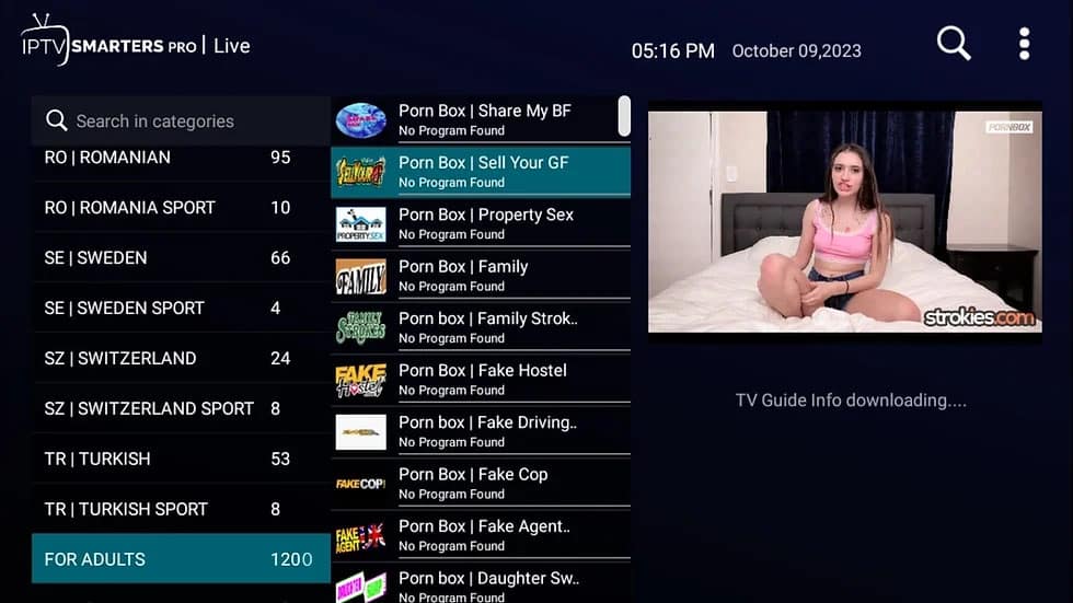 iptv with adult channels