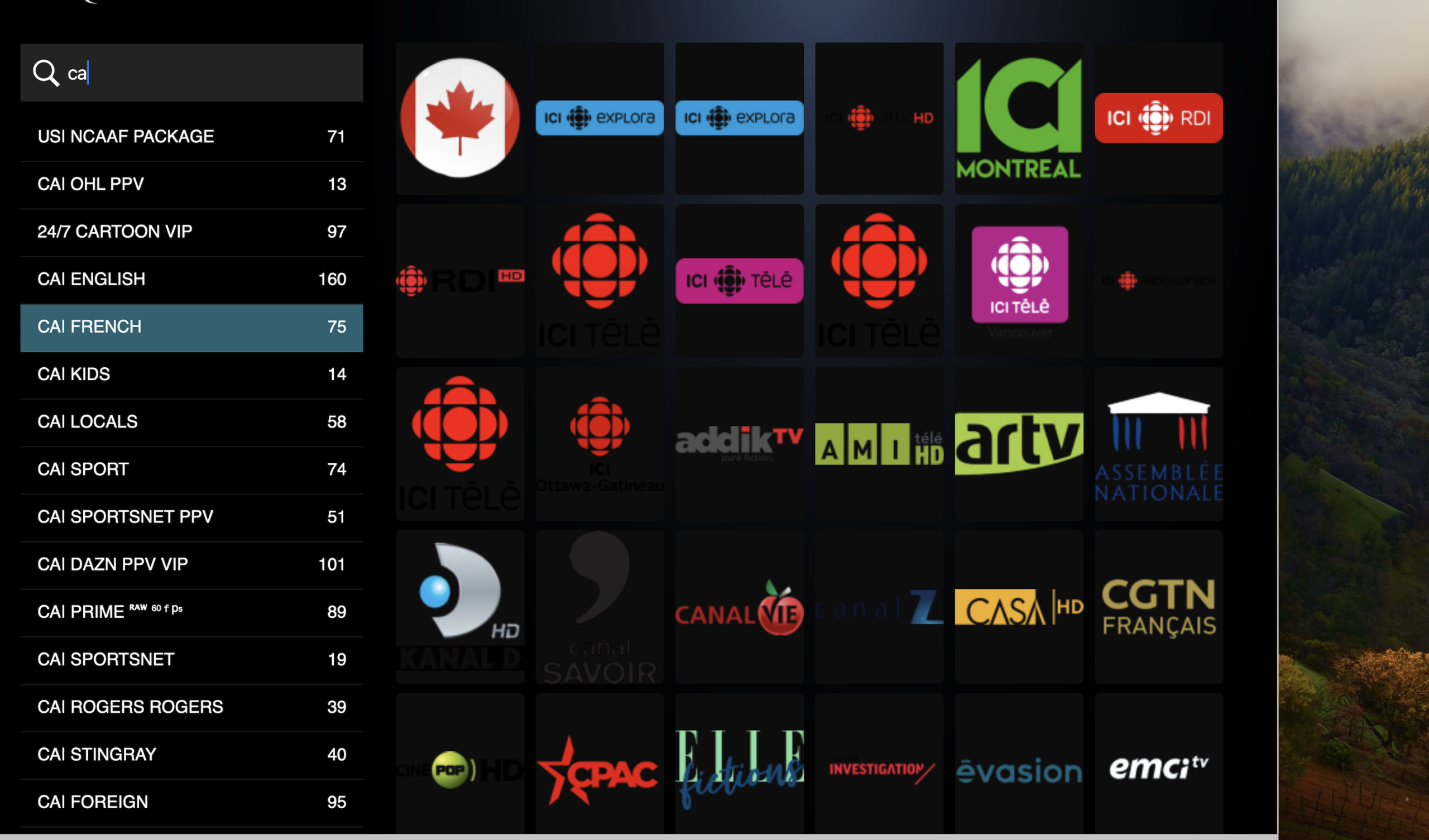 iptv tv shows